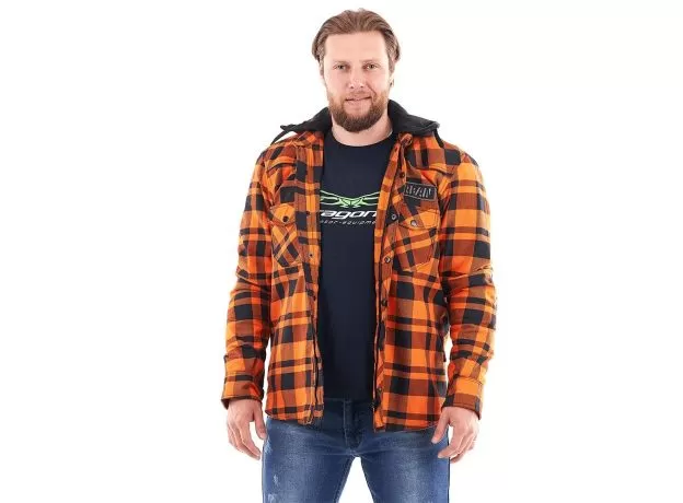 DRAGONFLY Моторубашка STREETFIGTER, Размер: XXL, Цвет: Orange