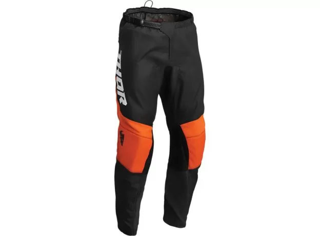 THOR Кроссовые штаны SECTOR, Размер: 42, Цвет: 2022 CHEV CHARCOAL/RED ORANGE