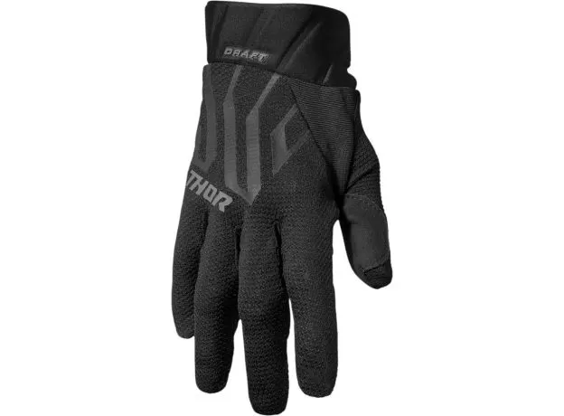THOR Мотоперчатки DRAFT, Размер: M, Цвет: 2022 BLACK/CHARCOAL от магазина rszone THOR Мотоперчатки DRAFT, Размер: M, Цвет: 2022 BLACK/CHARCOAL