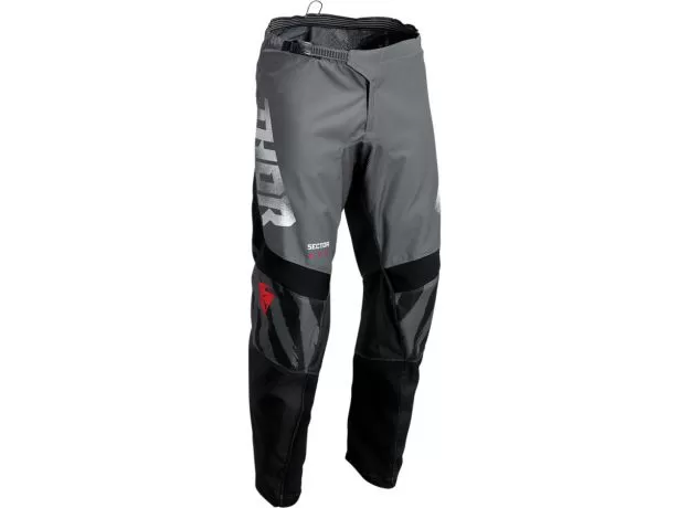 THOR Кроссовые штаны SECTOR, Размер: 32, Цвет: 2022 TEAR GRAY/BLACK
