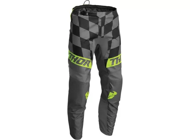 THOR Кроссовые штаны SECTOR, Размер: 32, Цвет: 2022 BIRDROCK GRAY/ACID