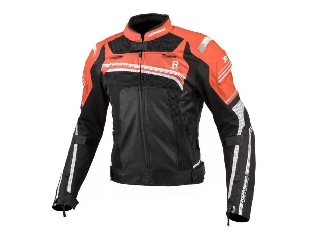 KOMINE Мотокуртка JK-130, Размер: XL, Цвет: black/red