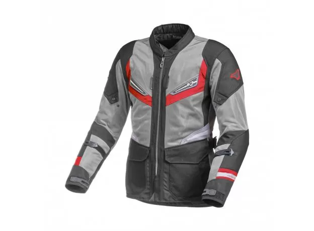 MACNA Мотокуртка AEROCON, Размер: M, Цвет: grey/red