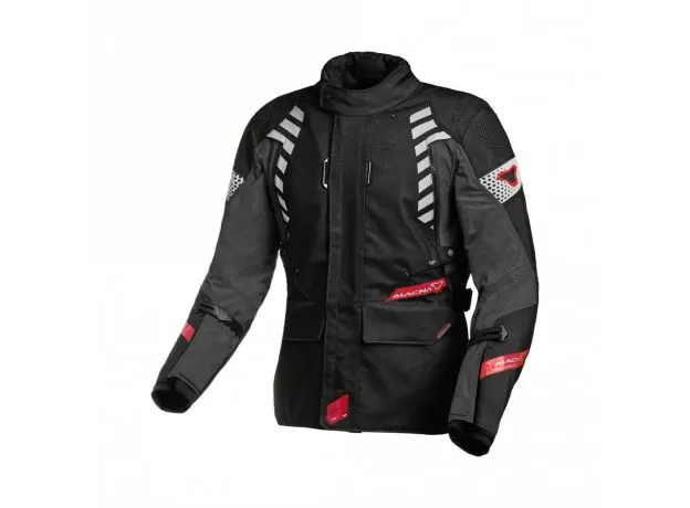 MACNA Мотокуртка ULTIMAX женская, Размер: XS, Цвет: black/red