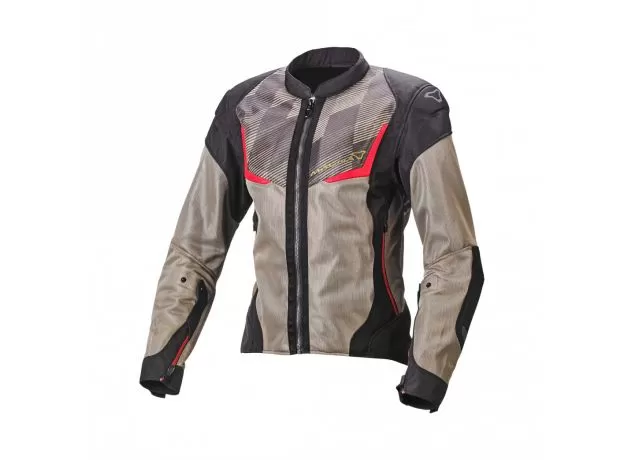 MACNA Мотокуртка ORCANO женская, Размер: XL, Цвет: black/brown/red