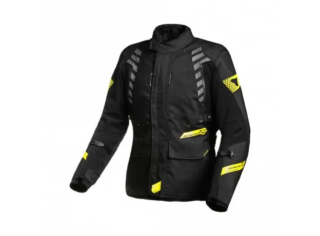 MACNA Мотокуртка ULTIMAX женская, Размер: L, Цвет: BLACK/YELLOW