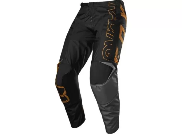 FOX Кроссовые штаны 180, Размер: 32, Цвет: SKEW Black 2022