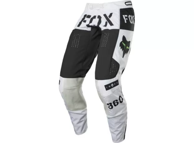 FOX Кроссовые штаны 360, Размер: 38, Цвет: NOBYL Black/White 2022