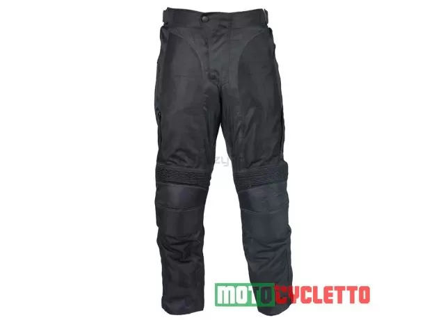 MOTOCYCLETTO Мотоштаны VENTO, Размер: 3XL, Цвет: черный