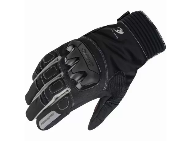 KOMINE Мотоперчатки GK-834, Размер: XXL, Цвет: black/silver