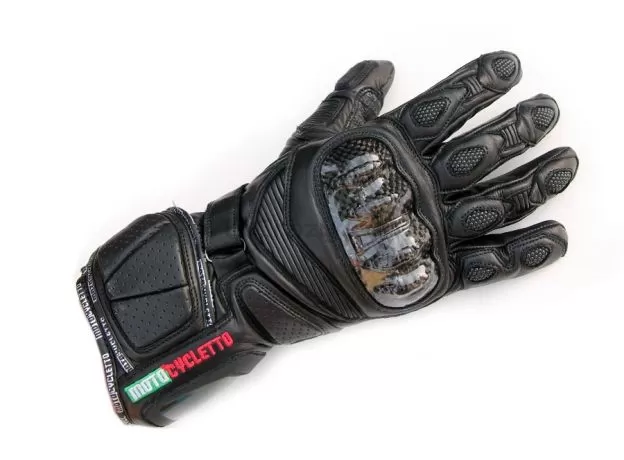 MOTOCYCLETTO Мотоперчатки CROCETTA, Размер: XXL, Цвет: Black