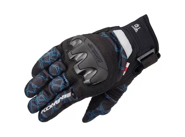 KOMINE Мотоперчатки GK-220, Размер: S, Цвет: Crush Blue/Black
