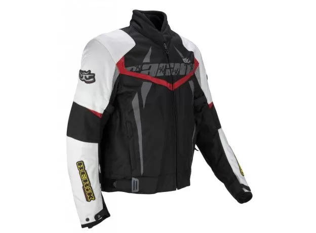 Berik Мотокуртка NJ-9571, Размер: XL, Цвет: Черно-бело-красный