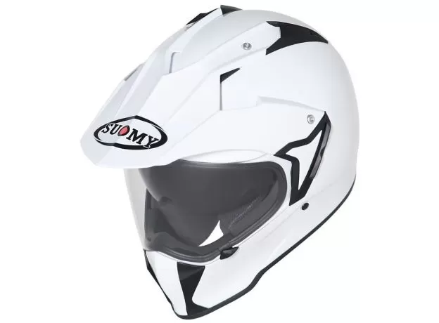 SUOMY Шлем Mx Tourer, Размер: S, Цвет: PLAIN white