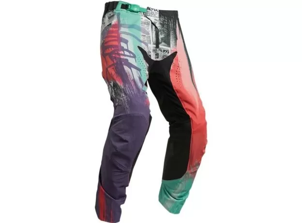THOR Кроссовые штаны PRIME PRO, Размер: 34, Цвет: MULTI розово-фиолетовый