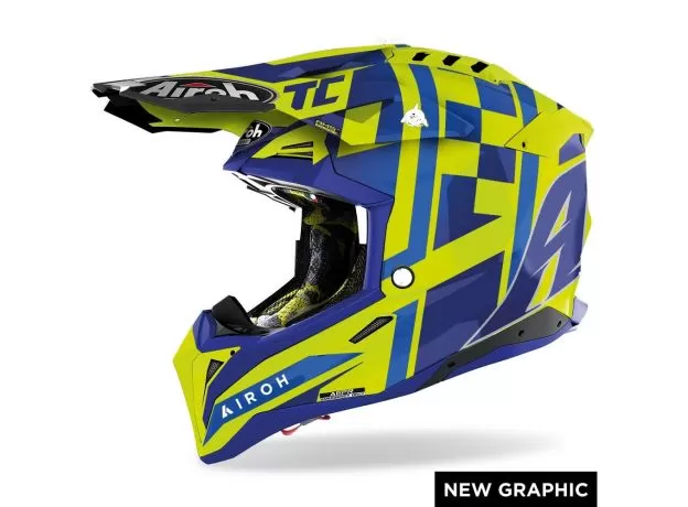 AIROH Шлем Aviator 3, Размер: S, Цвет: TC21 GLOSS