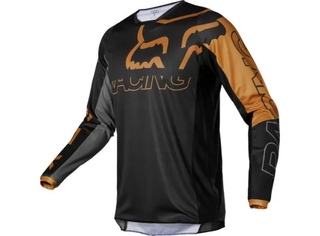 FOX Джерси 180, Размер: S, Цвет: SKEW Black 2022