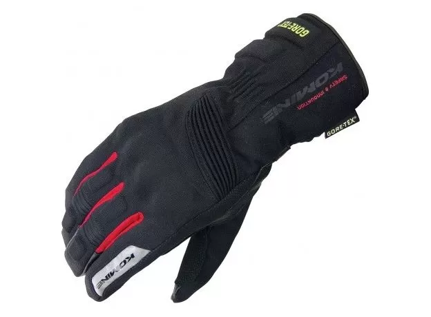 KOMINE Мотоперчатки GK-766 GTX, Размер: XXL, Цвет: black/red