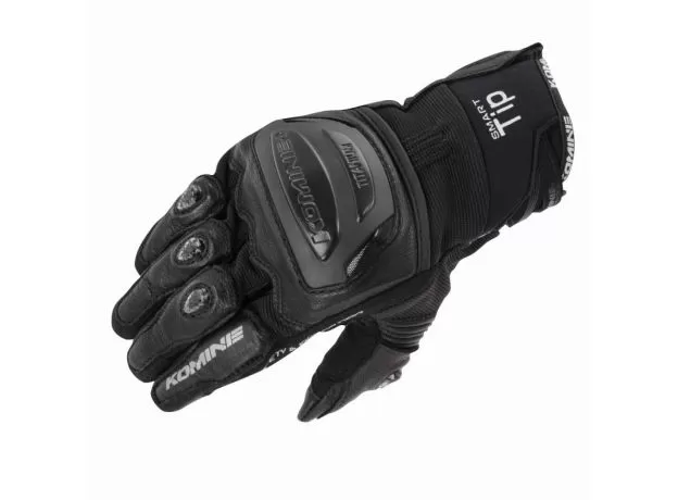 KOMINE Мотоперчатки GK-214, Размер: XXL, Цвет: Black