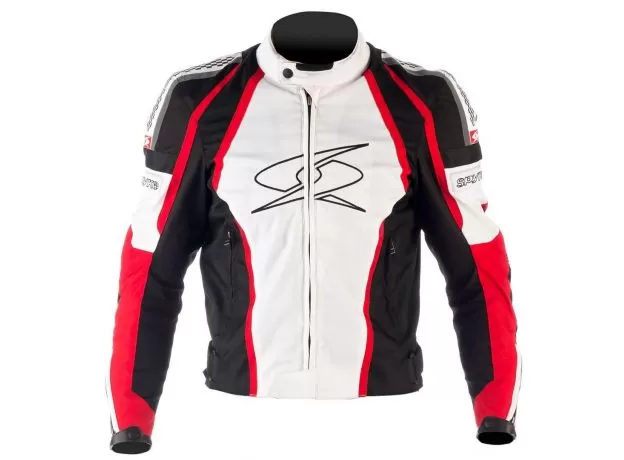 SPYKE Мотокуртка Top Sport Wp, Размер: L, Цвет: бело-красный