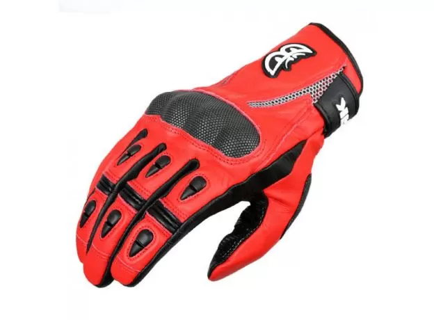 Berik Мотоперчатки G-9607, Размер: XL, Цвет: красно-черный