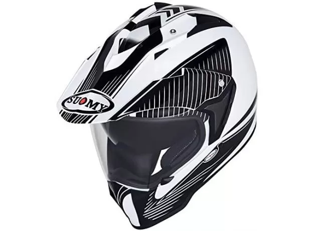 SUOMY Шлем Mx Tourer, Размер: S, Цвет: Special White Black