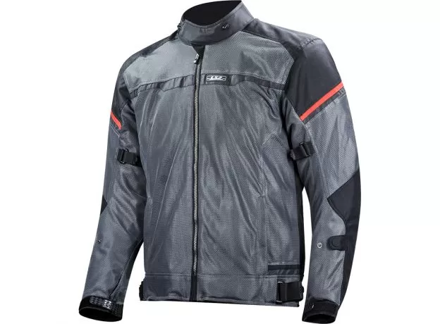 LS2 Мотокуртка Riva, Размер: 3XL, Цвет: Black Dark Grey Red