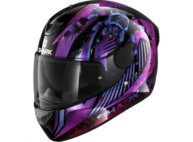 SHARK Шлем D-SKWAL 2, Размер: S, Цвет: ATRAXX / Black Violet Glitter от магазина rszone SHARK Шлем D-SKWAL 2, Размер: S, Цвет: ATRAXX / Black Violet Glitter