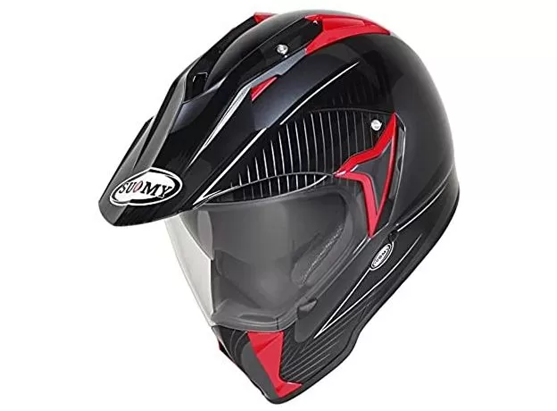 SUOMY Шлем Mx Tourer, Размер: XXL, Цвет: Special Anthracite Red