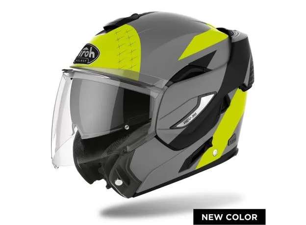 AIROH Шлем REV 19, Размер: L, Цвет: LEADEN YELLOW MATT