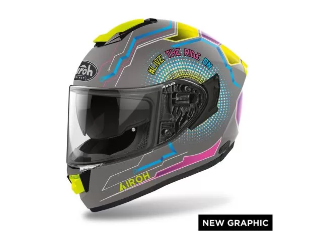 AIROH Шлем ST.501, Размер: S, Цвет: POWER MATT