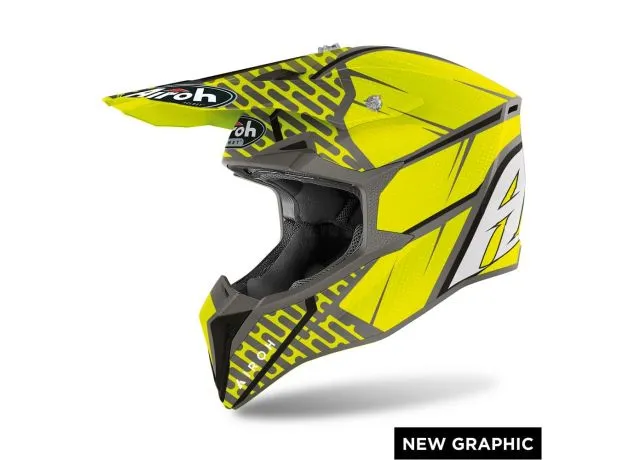 AIROH Шлем WRAAP, Размер: S, Цвет: IDOL ANTHRACITE MATT