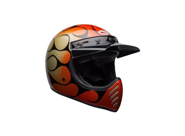 BELL Шлем Moto-3, Размер: L, Цвет: Chemical Candy Flames