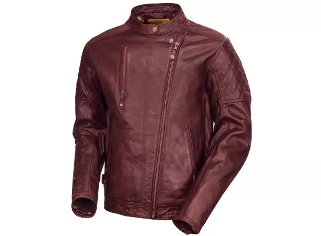 RSD Мотокуртка кожаная Clash, Размер: M, Цвет: Oxblood
