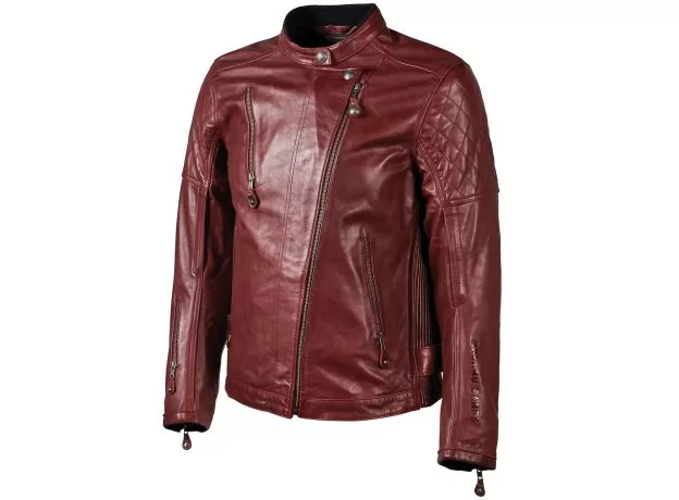 RSD Мотокуртка кожаная Clash RS Signature, Размер: S, Цвет: Oxblood