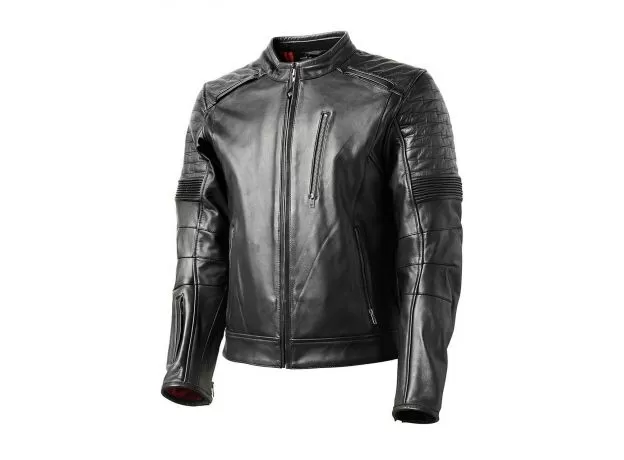 RSD Мотокуртка кожаная F@#K Luck, Размер: L, Цвет: Black