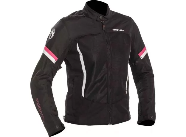 RICHA Мотокуртка AIRBENDER женская, Размер: S, Цвет: Black/Pink