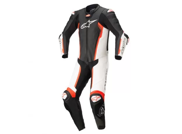 ALPINESTARS Мотокомбинезон MISSILE V2 1-PIECE, Размер: 50, Цвет: Black/White/Red Fluo
