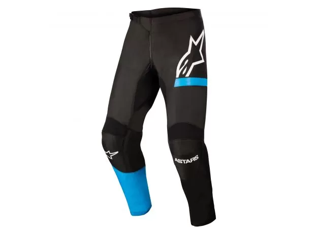 ALPINESTARS Кроссовые штаны FLUID, Размер: 38, Цвет: CHASER Black/Blue Neon