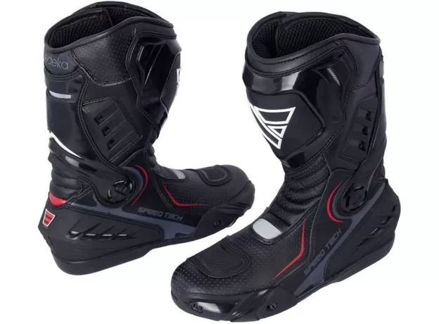 MODEKA Мотоботы Speed Tech Stiefel, Размер: 40, Цвет: Black