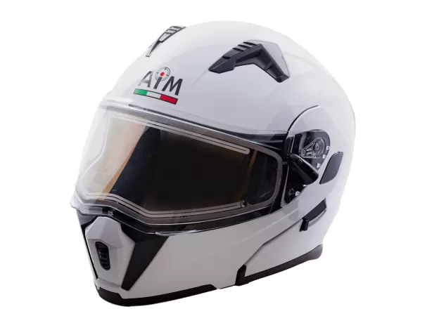 AiM Шлем JK906, Размер: S, Цвет: White Glossy