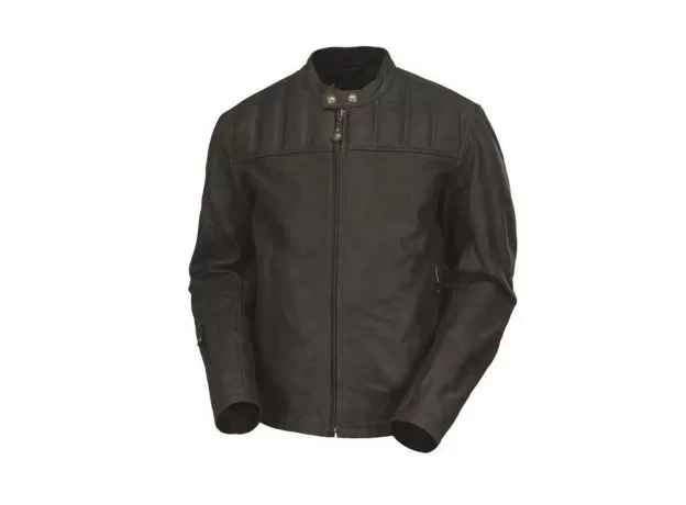 RSD Мотокуртка кожаная Enzo, Размер: XXL, Цвет: Black