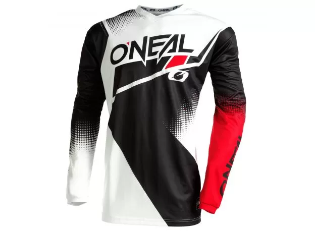 O’NEAL Джерси ELEMENT, Размер: L, Цвет: Racewear V.22 Black/White/Red