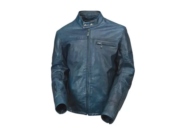 RSD Мотокуртка кожаная Ronin, Размер: L, Цвет: Blue