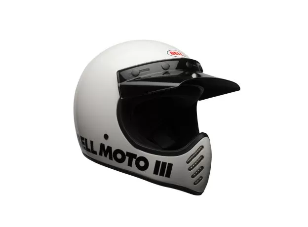 BELL Шлем Moto-3, Размер: XL, Цвет: белый