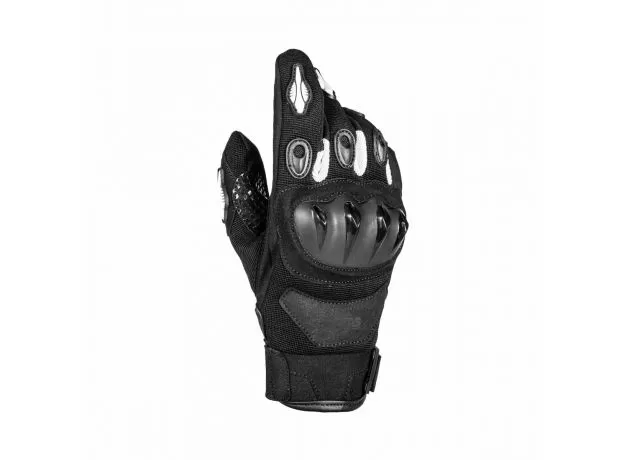 GMS Мотоперчатки TIGER, Размер: XL, Цвет: black-white