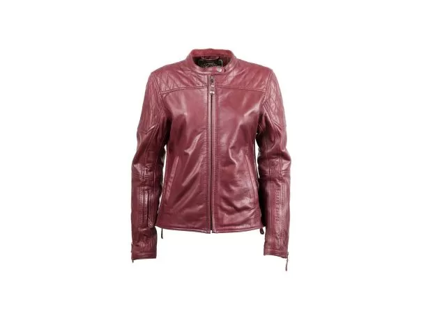RSD Мотокуртка кожаная Trinity женская, Размер: M, Цвет: red
