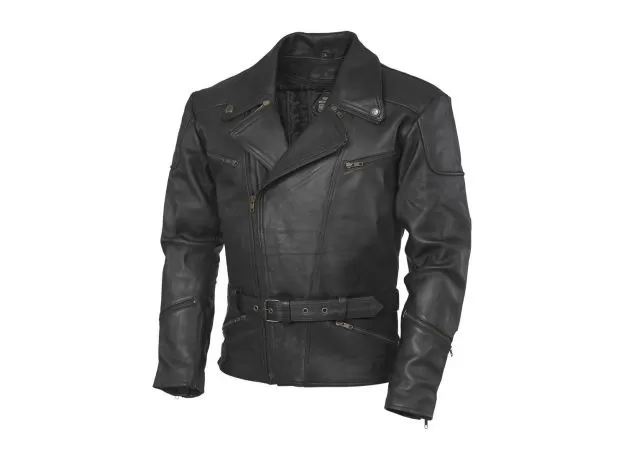 GMS Мотокуртка кожаная CLASSIC, Размер: 3XL, Цвет: Black