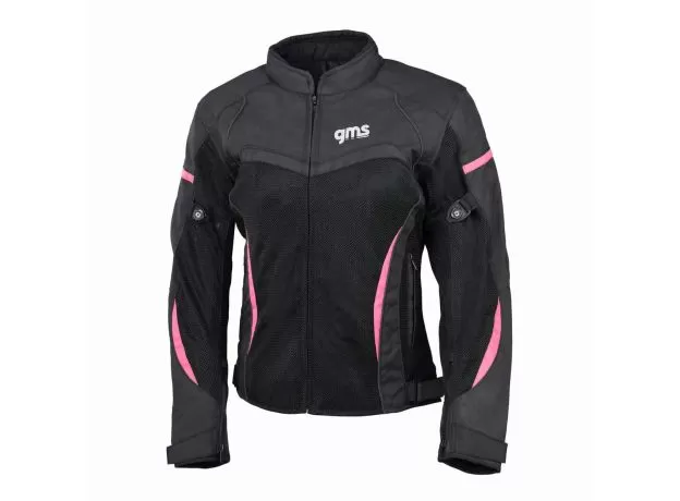 GMS Мотокуртка TARA Mesh женская, Размер: M, Цвет: Black-Pink