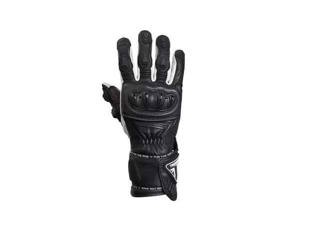 TRIUMPH Мотоперчатки Triple, Размер: M, Цвет: BLACK/WHITE